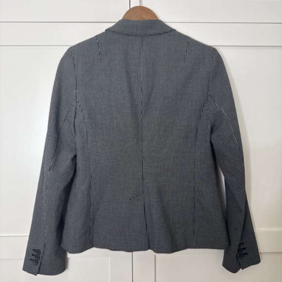 Banana Republic Womens Size: 4 Mini Check Color Geometric Blazer - Picture 13 of 16